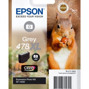 Cartucho de tinta Epson 478XL gris original