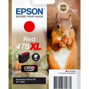 Cartucho de tinta Epson 478XL rojo original