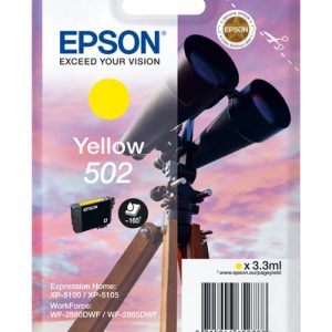 Cartucho de tinta Epson 502 amarillo original