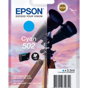 Cartucho de tinta Epson 502 cian original