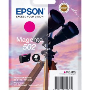 Cartucho de tinta Epson 502 magenta original
