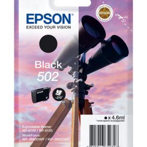 Cartucho de tinta Epson 502 negro original
