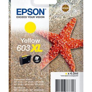 Cartucho de tinta Epson 603 XL amarillo original