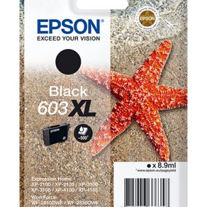 Cartucho de tinta Epson 603 XL negro original