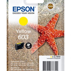 Cartucho de tinta Epson 603 amarillo original