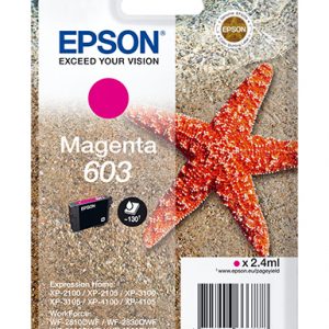 Cartucho de tinta Epson 603 magenta original