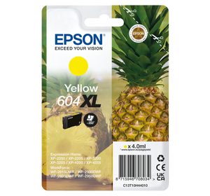 Cartucho de tinta Epson 604 XL amarillo original