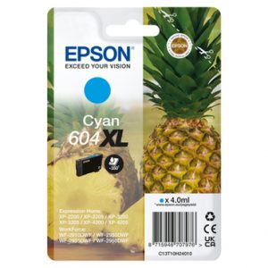 Cartucho de tinta Epson 604 XL cian original