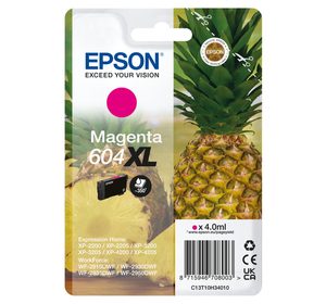 Cartucho de tinta Epson 604 XL magenta original