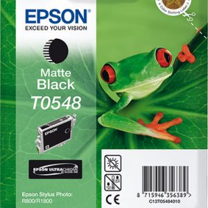 Cartucho de tinta Epson T0548 negro mate original