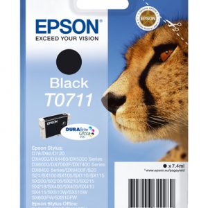 Cartucho de tinta Epson T0711 negro original