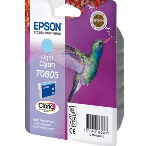 Cartucho de tinta Epson T0805 cian light original