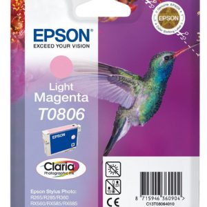 Cartucho de tinta Epson T0806 magenta light original