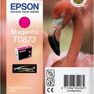 Cartucho de tinta Epson T0873 magenta original