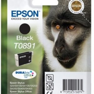 Cartucho de tinta Epson T0891 negro original