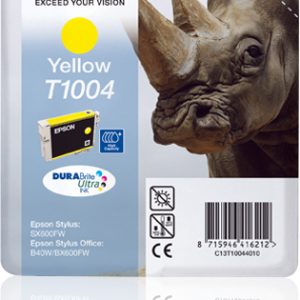 Cartucho de tinta Epson T1004 Amarillo Original