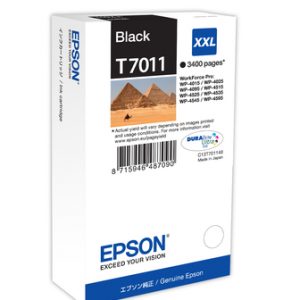 Cartucho de tinta Epson T7011 negro XXL original