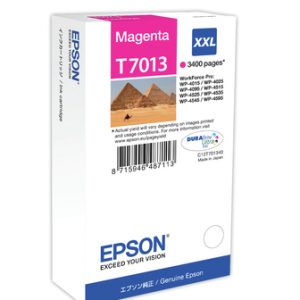 Cartucho de tinta Epson T7013 magenta XXL original