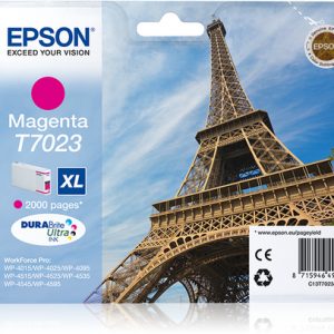 Cartucho de tinta Epson T7023 magenta XL original