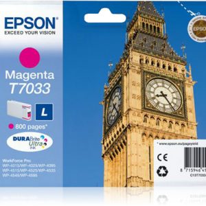 Cartucho de tinta Epson T7033 magenta original