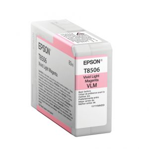 Cartucho de tinta Epson T8506 magenta claro vivo original