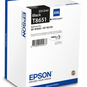 Cartucho de tinta Epson T8651 negro XXL original