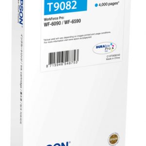 Cartucho de tinta Epson T9082 cian XL original