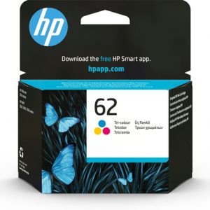 Cartucho de tinta HP 62 Tricolor Original