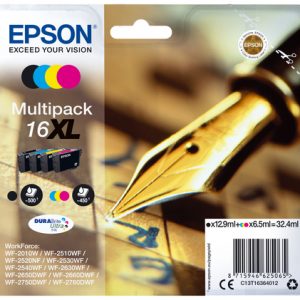 MultiPack Cartuchos Epson 16 XL (T1636) Original