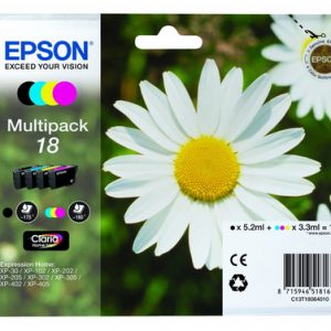 MultiPack Cartuchos Epson 18 (T1806) Original