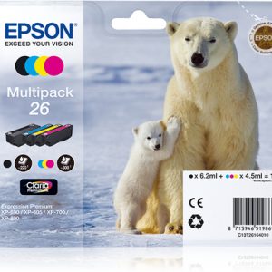 MultiPack Cartuchos Epson 26 (T2616) Original