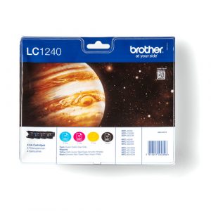 Multipack 4 Cartuchos Tinta Brother LC1240 Original