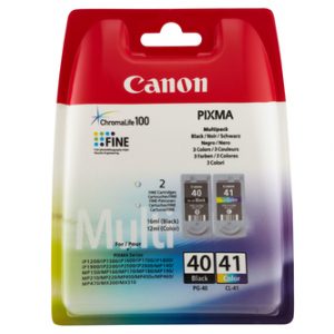 Multipack Canon PG-40/CL-41 BK/Color 2 Cartuchos Original