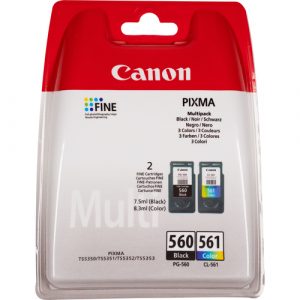 Multipack Canon PG-560/CL-561 BK/Color 2 Cartuchos Original