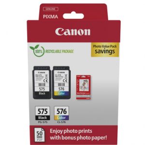 Multipack Canon PG-575/CL-576 BK/Color 2 Cartuchos Original