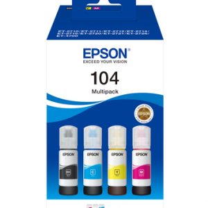 Multipack Ecotank 104 Original 4 Colores