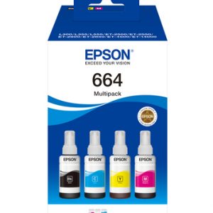 Multipack Ecotank 664 Original 4 Colores