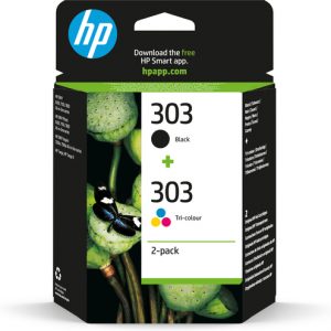 Pack de cartuchos de tinta HP 303 XL Negro + Tricolor Original