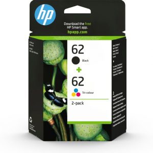 Pack de cartuchos de tinta HP 62 Original | Negro y Tricolor