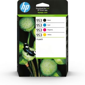 Pack de cartuchos de tinta HP 953 CMYK 4 colores Original