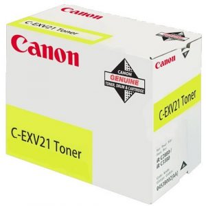 Tóner Canon C-EXV21 Amarillo Original