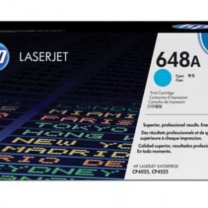 Tóner HP 648A / CE261A Cian Original